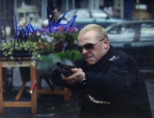 Simon pegg signed film - simon,
