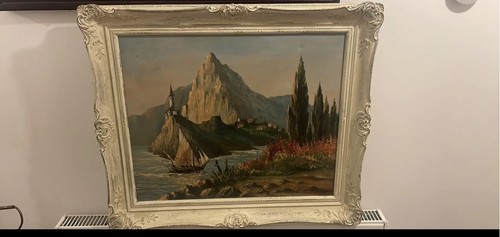 Large original signed - signed, oil
