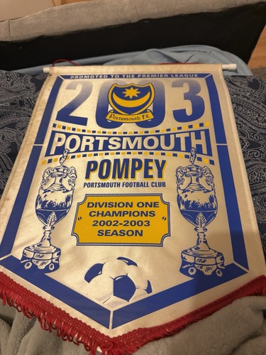 Portsmouth football pennant - fc,