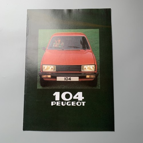 Peugeot 104 coupe - coupe, uk