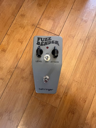 Behringer fuzz bender guitar - fuzz,