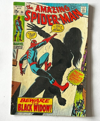 Spider man comic book 86 - spider-man, #86