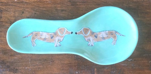 Anthropologie dachshund green - anthropologie,