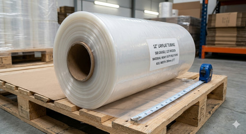 Layflat poly tubing 500 - 12",