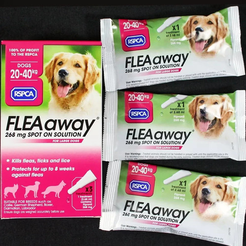 Rspca fleaaway spot - rspca, spot-on