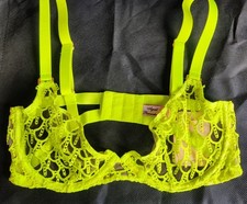 Agent Provocateur 'Axis' Bra - Lime Yellow