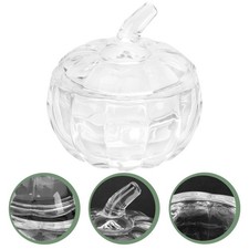 Glass Pumpkin Jar with Lid