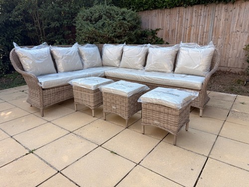 John lewis rye rattan - lewis, 9-seater