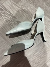 LADIES MAGRIT COURT SHOES - SIZE 37 / PALE GREEN