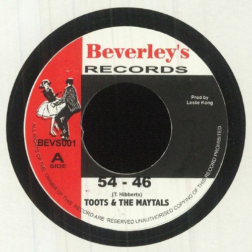 Toots the maytals 54 46 - &, 54-46