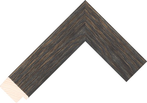 43mm wide black shaped - wide, flat