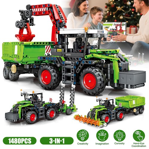 Educational building block set - building,