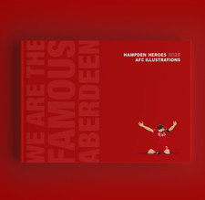 New Aberdeen FC, Scottish Cup Winners 2025, Illustration book, Limited edition