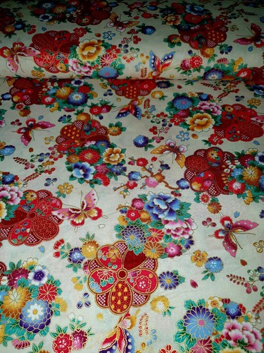 Butterfly fabric japanese - butterfly,