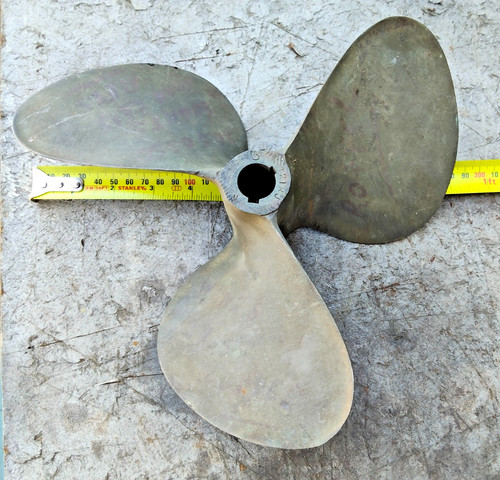 Vintage propeller solid cast - vintage,