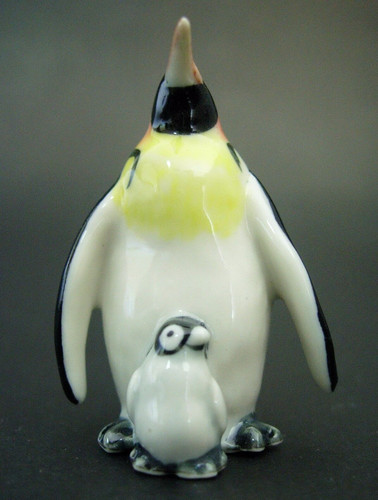Miniature ceramic emperor - ceramic,