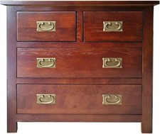 Oak Sideboard 2+2 Cupboard