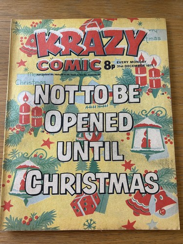 Krazy comic 31st december 1977 - december,