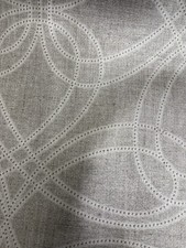 Grey Fabric backed vinyl Wallpaper  Textured Premium Quality 30 Yards Roll