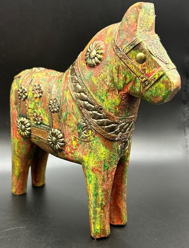 Decorative wooden dala horse - dala,