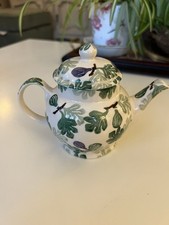 Emma Bridgewater Dollies Teapot - Figs 1st Quality Excellent Condition
