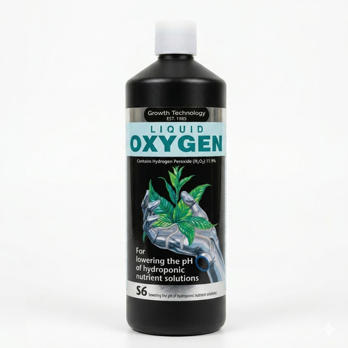 Liquid oxygen hydroponics - liquid,