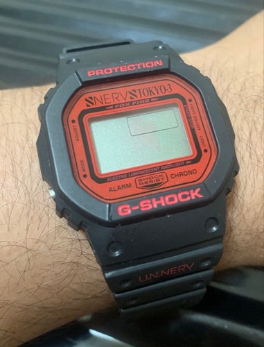 Casio shock evangelion new - g-shock,
