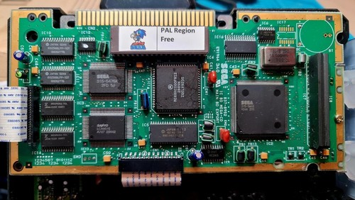 Sega mega mainboard - mega, cd