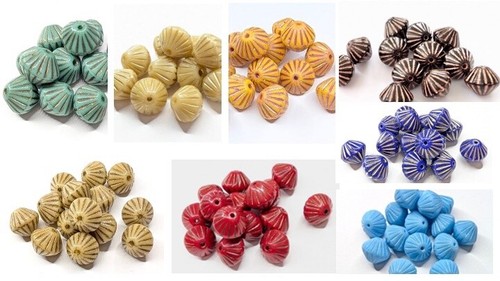 Czech pressed glass - 9(mm),