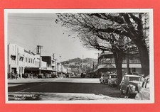 Dean Street Albury New South Wales Australia RP pc used 1959 Valentines Ref R472
