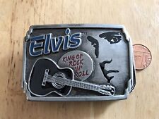 Buckles Of America E324B Elvis Presley Buckle USA Size ~80x55mm VGC