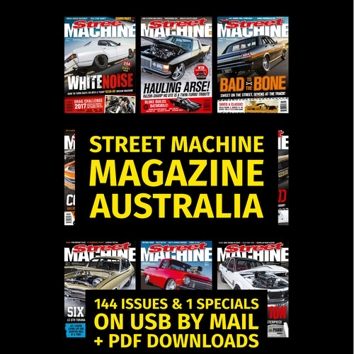 Street machine - street, (australia)