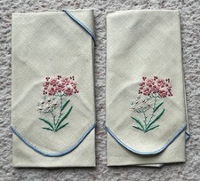A Pair of Vintage Embroidered