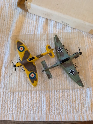 British spitfire and german