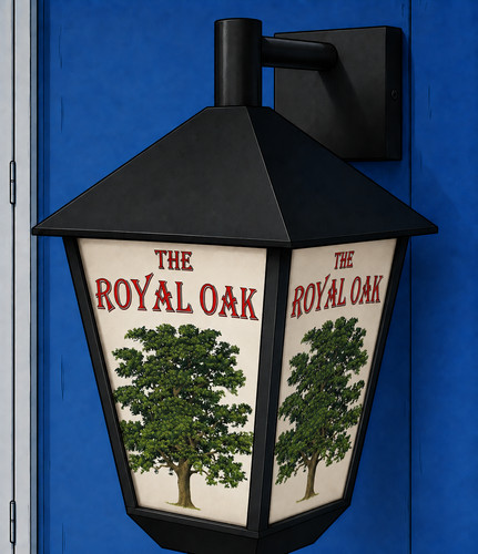 The royal oak large - the, wall