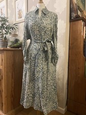 Cos Blue Dress Eur 38 Size 10