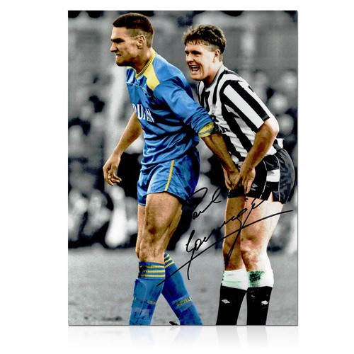 Paul gascoigne signed - paul,