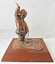 Vintage inuit art - art, copper
