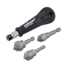 Rolson 3 Piece Countersink Set