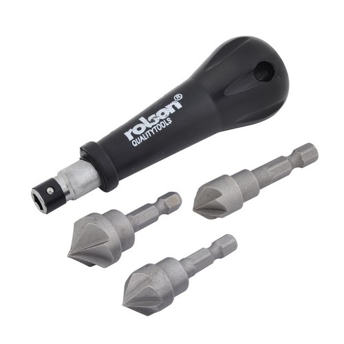Rolson piece countersink set - rolson, 3