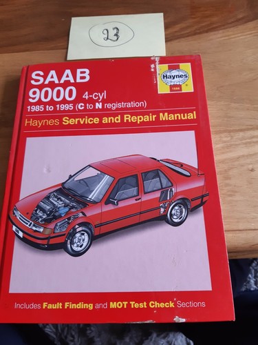 Saab 9000 1985 1995 - 1985, haynes