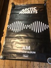 Original Arctic Monkeys poster for AM bus shelter size 1 metre by 1.5 metres