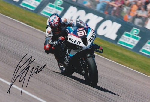 Leon haslam hand signed rokit - haslam,