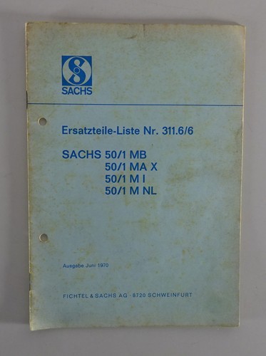 Parts catalogue sachs 1 - sachs, 50/1