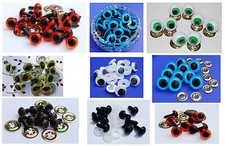 Safety Eyes for Soft Toys Teddy Bear Making Animal Dolls Amigurumi UK Seller