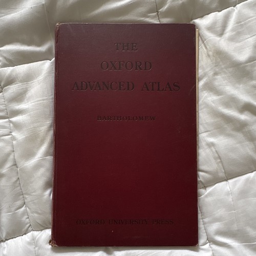 The oxford advanced atlas 1928 - oxford,