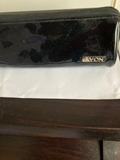 A pretty black make up bag
