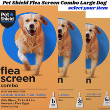 Flea Shield Screen Combo Large