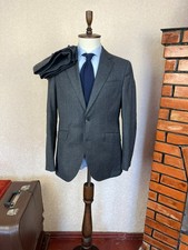 Hackett London Charcoal Plain