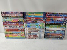 50x Kids DVDs Bundle Baby Toddler Teen Peppa Pig Scooby Doo Descendants Barney